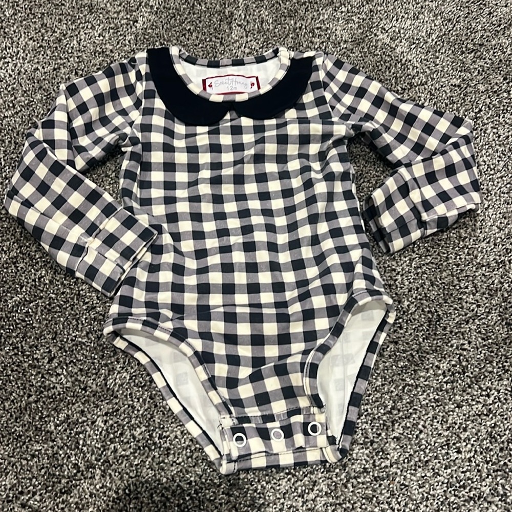 Black plaid shirt